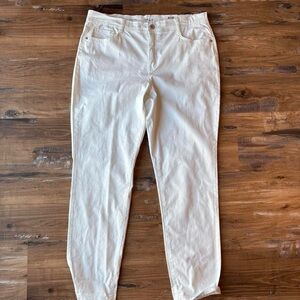 Style & Co. Slim Leg White Jeans